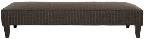 Safavieh Harlow Bench Lounging Grey Espresso Wood Water Based Paint Birch CA Foam Poly Fiber Polyester Linen Cotton MCR4669B 683726751809