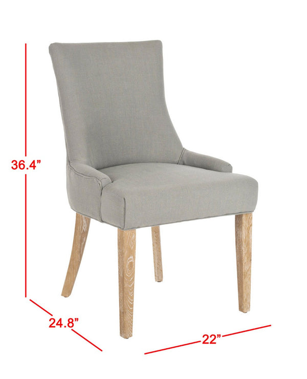 Safavieh Lester 19''H Chevron Dining Chair MCR4709A-SET2