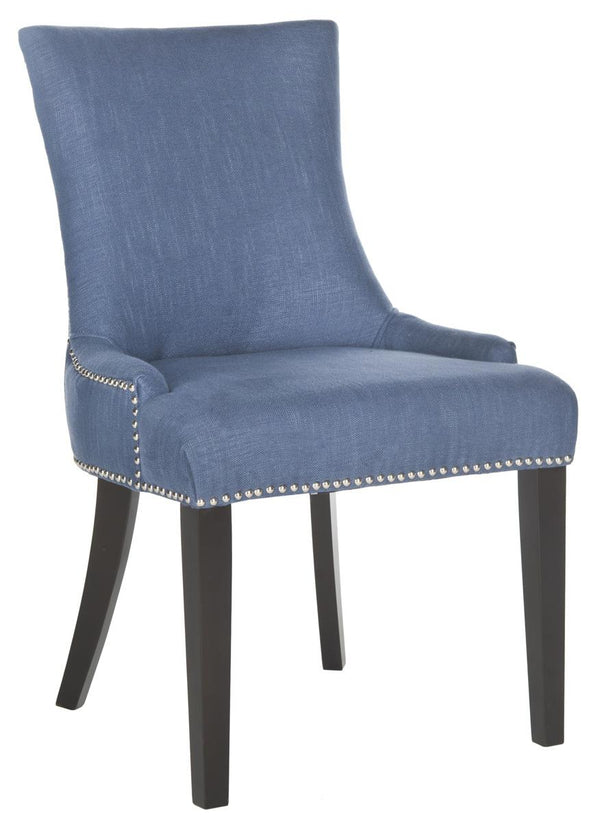 Safavieh Lester 19''H Dining Chair Silver Nail Heads MCR4709AE-SET2
