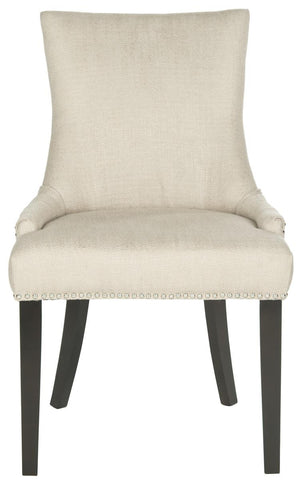 Safavieh Lester 19''H Dining Chair Silver Nail Heads MCR4709AH-SET2