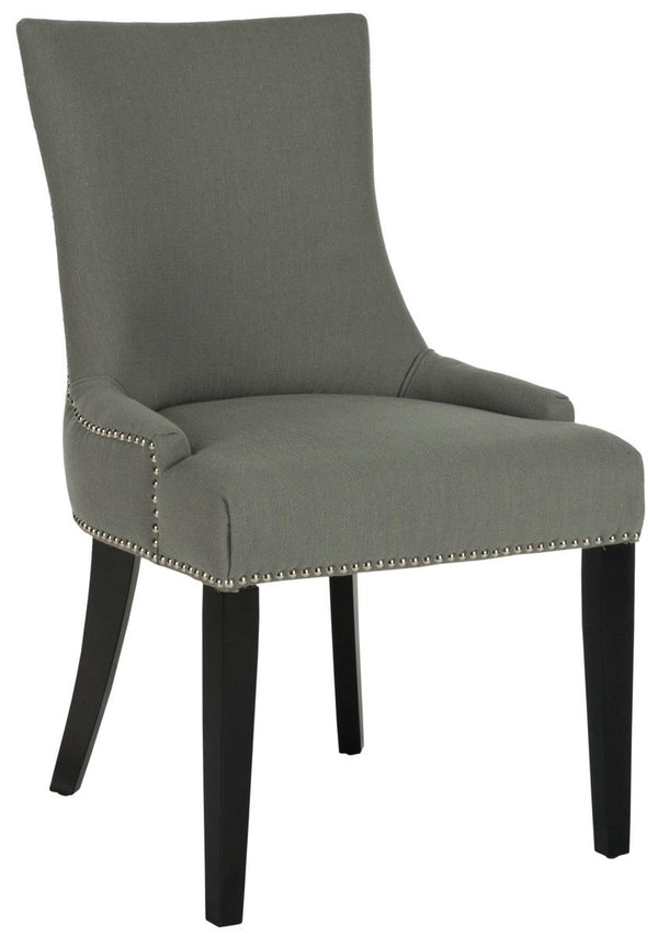 Safavieh Lester 19''H Dining Chair Silver Nail Heads MCR4709C-SET2