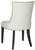 Safavieh Lester 19''H Dining Chair (Set Of 2) Silver Nail Heads MCR4709N-SET2