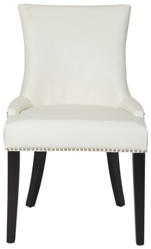 Safavieh Lester 19''H Dining Chair (Set Of 2) Silver Nail Heads MCR4709N-SET2