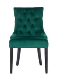 Safavieh - Set of 2 - Harlow Ring Chair Emerald Mercer MCR4716G-SET2 889048656970