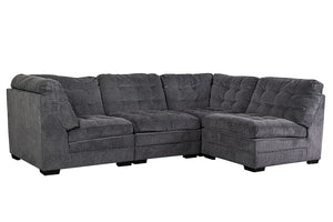 Porter Designs Morrison Contemporary Modular Contemporary Sectional Gray 01-33C-32-2319-KIT