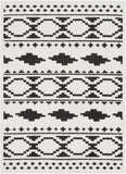 Moroccan Shag MCS-2305 Global Polypropylene, Polyester Rug MCS2305-6796 Black, Charcoal, White 65% Polypropylene, 35% Polyester 6'7" x 9'6"