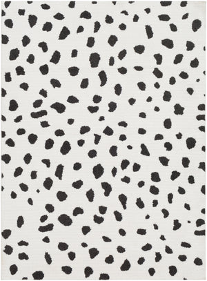 Moroccan Shag MCS-2307 Global Polypropylene, Polyester Rug MCS2307-710103 Black, Charcoal, White 65% Polypropylene, 35% Polyester 7'10" x 10'3"