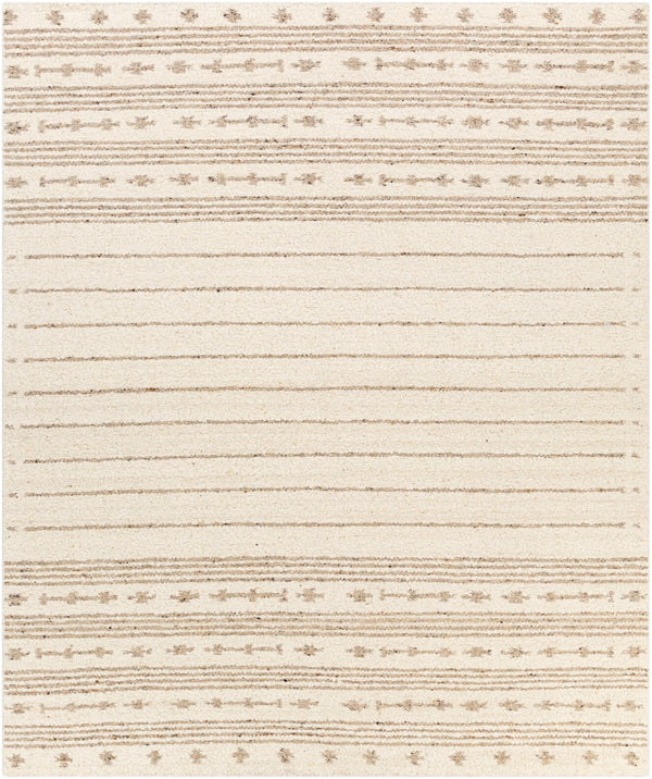 Machu Picchu MCU-1001 Global Wool, Polyester Rug MCU1001-810 Butter, Cream, Dark Brown, Charcoal, Camel, Black, Taupe 90% Wool, 10% Polyester 8' x 10'