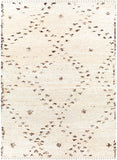 Machu Picchu MCU-1004 Global Wool Rug MCU1004-69 Beige, Khaki, Medium Gray, Dark Brown 100% Wool 6' x 9'