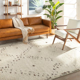 Machu Picchu MCU-1004 Global Wool Rug MCU1004-81012 Beige, Khaki, Medium Gray, Dark Brown 100% Wool 8'10" x 12'