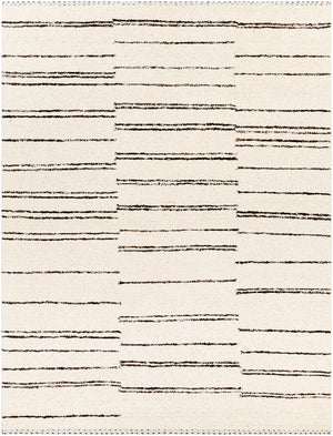 Machu Picchu MCU-1005 Global Wool, Polyester Rug MCU1005-81012 Cream, Dark Brown, Black 90% Wool, 10% Polyester 8'10" x 12'