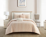 Desiree Blush Queen 9pc Comforter Set