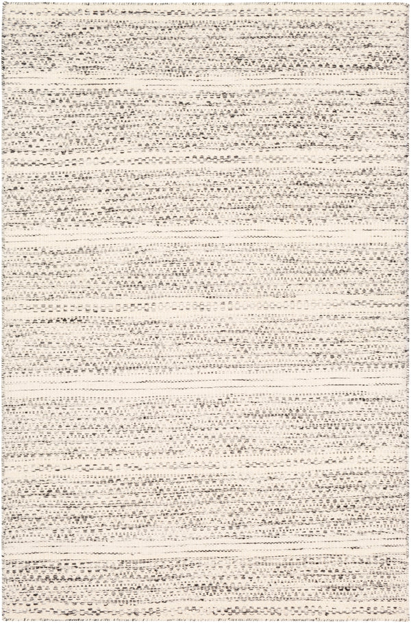 Mardin MDI-2300 Global Wool Rug MDI2300-8SQ Cream, Black 100% Wool 8' Square
