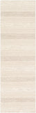 Mardin MDI-2302 Global Wool Rug MDI2302-268 Cream, Taupe 100% Wool 2'6" x 8'