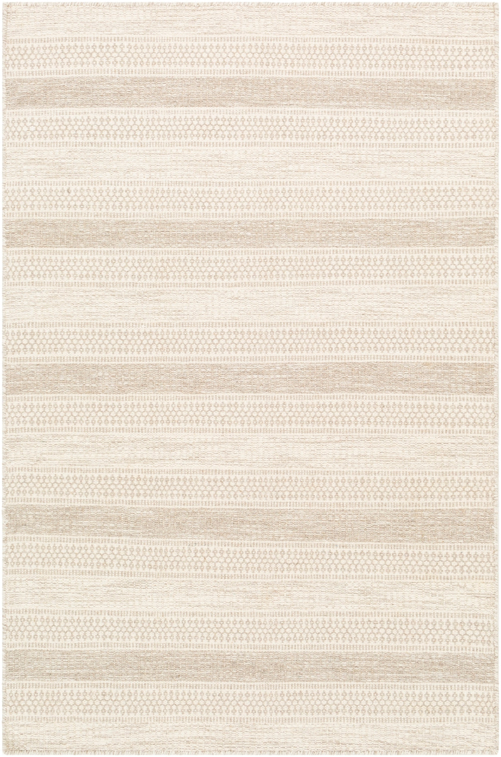 Mardin MDI-2302 Global Wool Rug MDI2302-81012 Cream, Taupe 100% Wool 8'10" x 12'