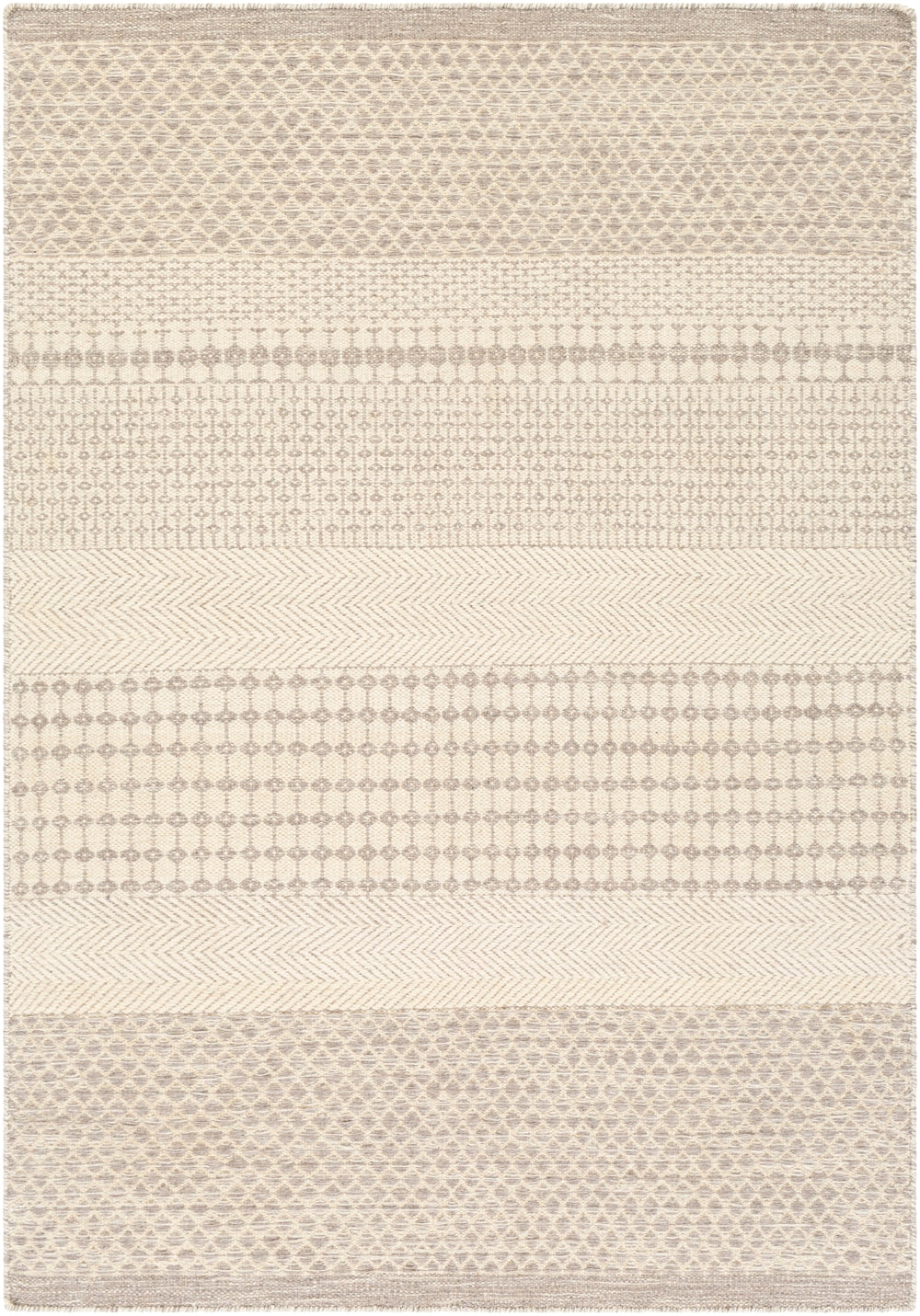 Mardin MDI-2307 Global Wool Rug MDI2307-81012 Beige, Medium Gray 100% Wool 8'10" x 12'