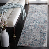 Meadow 500 Meadow 583 Contemporary Power Loomed 75% Polypropylene + 25% Polyester Rug Light Grey / Blue