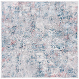 Meadow 500 Meadow 583 Contemporary Power Loomed 75% Polypropylene + 25% Polyester Rug Light Grey / Blue