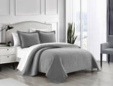 Austin Grey King 7pc Quilt Set