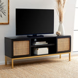 Zadie 1 Shelf Rattan Media Stand