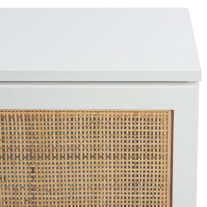 Safavieh Zadie 1 Shelf Rattan Media Stand MED5009B