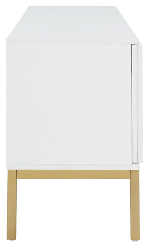 Safavieh Zadie 1 Shelf Rattan Media Stand MED5009B