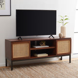 Zadie 1 Shelf Rattan Media Stand