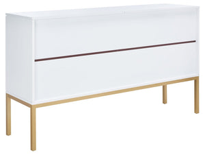 Safavieh Zadie 2 Shelf Rattan Sideboard MED5010B