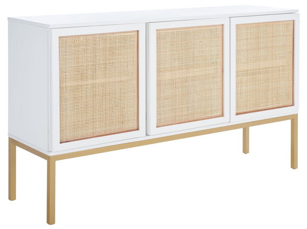 Safavieh Zadie 2 Shelf Rattan Sideboard MED5010B