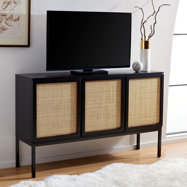 Safavieh Zadie 2 Shelf Rattan Sideboard MED5010D