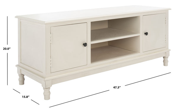 Safavieh Ozark 2 Door 1 Shelf Media Stand MED5700A