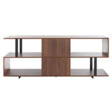 Safavieh Jarrett Large Media Stand Walnut / Black  MED9300A