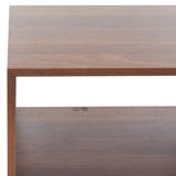 Safavieh Jarrett Large Media Stand Walnut / Black  MED9300A