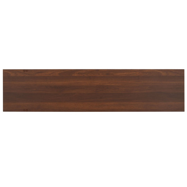Safavieh Jarrett Large Media Stand Walnut / Black  MED9300A