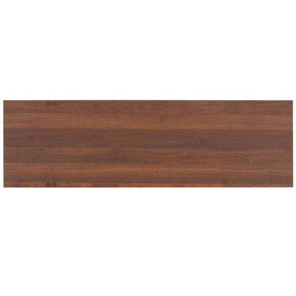 Safavieh Jarrett Small Media Stand  Walnut / White  MED9301B