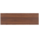 Safavieh Jarrett Small Media Stand  Walnut / White  MED9301B