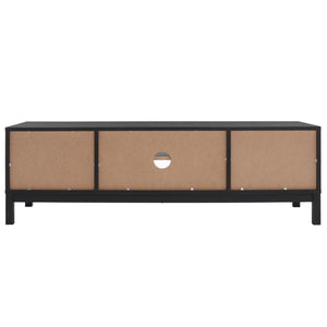 Safavieh Galio 2 Door 2 Shelf Media Stand Black / Gold MED9612B