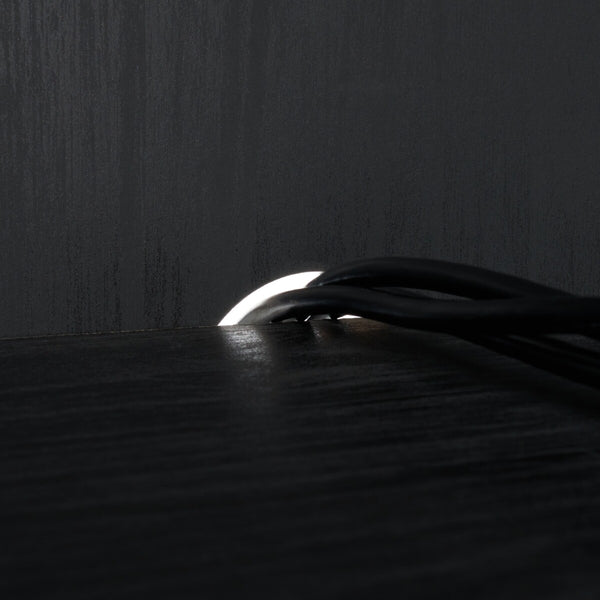 Helena Media Stand: Mid-Century Design with Carved Details to Elevate Your Entertainment Space Elegantly