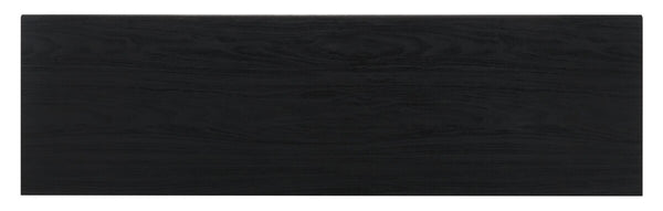 Helena Media Stand: Mid-Century Design with Carved Details to Elevate Your Entertainment Space Elegantly