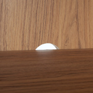 Helena Media Stand: Mid-Century Design with Carved Details to Elevate Your Entertainment Space Elegantly