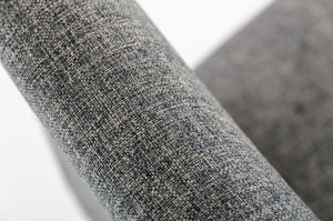 VIG Furniture Modrest Medford Modern Grey Fabric Bar Stool VGEUMC-8219CH-B