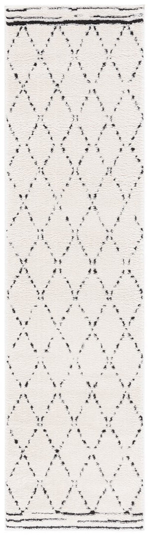 Safavieh Melody 102 Bohemian Power Loomed Rug Ivory / Black MEL102A-9