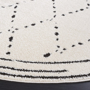 Safavieh Melody 102 Bohemian Power Loomed Rug Ivory / Black MEL102A-9