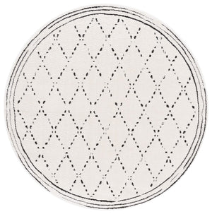 Safavieh Melody 102 Bohemian Power Loomed Rug Ivory / Black MEL102A-9