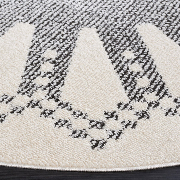Safavieh Melody 106 Modern Power Loomed Rug Ivory / Black MEL106A-9