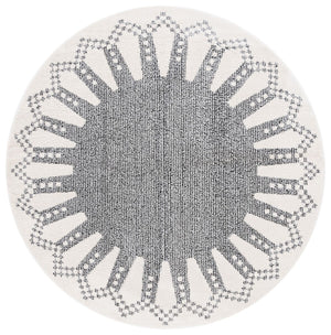 Safavieh Melody 106 Modern Power Loomed Rug Ivory / Black MEL106A-9