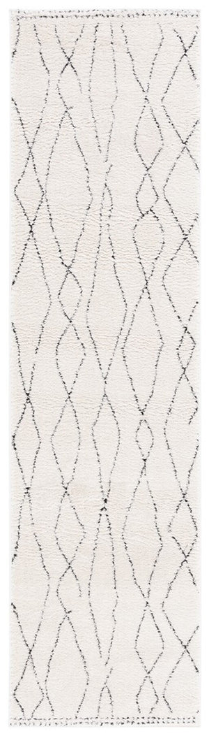 Safavieh Melody 112 Bohemian Power Loomed Rug Ivory / Black MEL112B-9