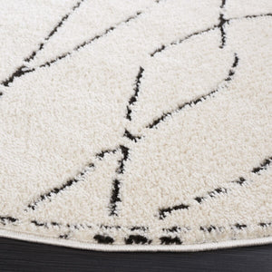 Safavieh Melody 112 Bohemian Power Loomed Rug Ivory / Black MEL112B-9