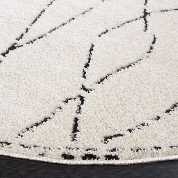 Safavieh Melody 112 Bohemian Power Loomed Rug Ivory / Black MEL112B-9