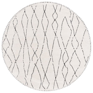 Safavieh Melody 112 Bohemian Power Loomed Rug Ivory / Black MEL112B-9